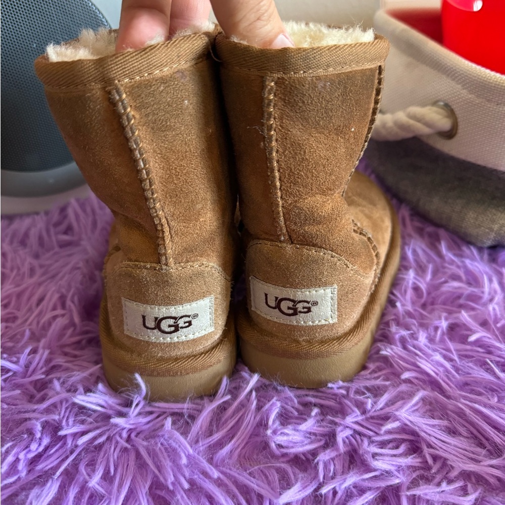UGG Tan Sheepskin Lined Footwear